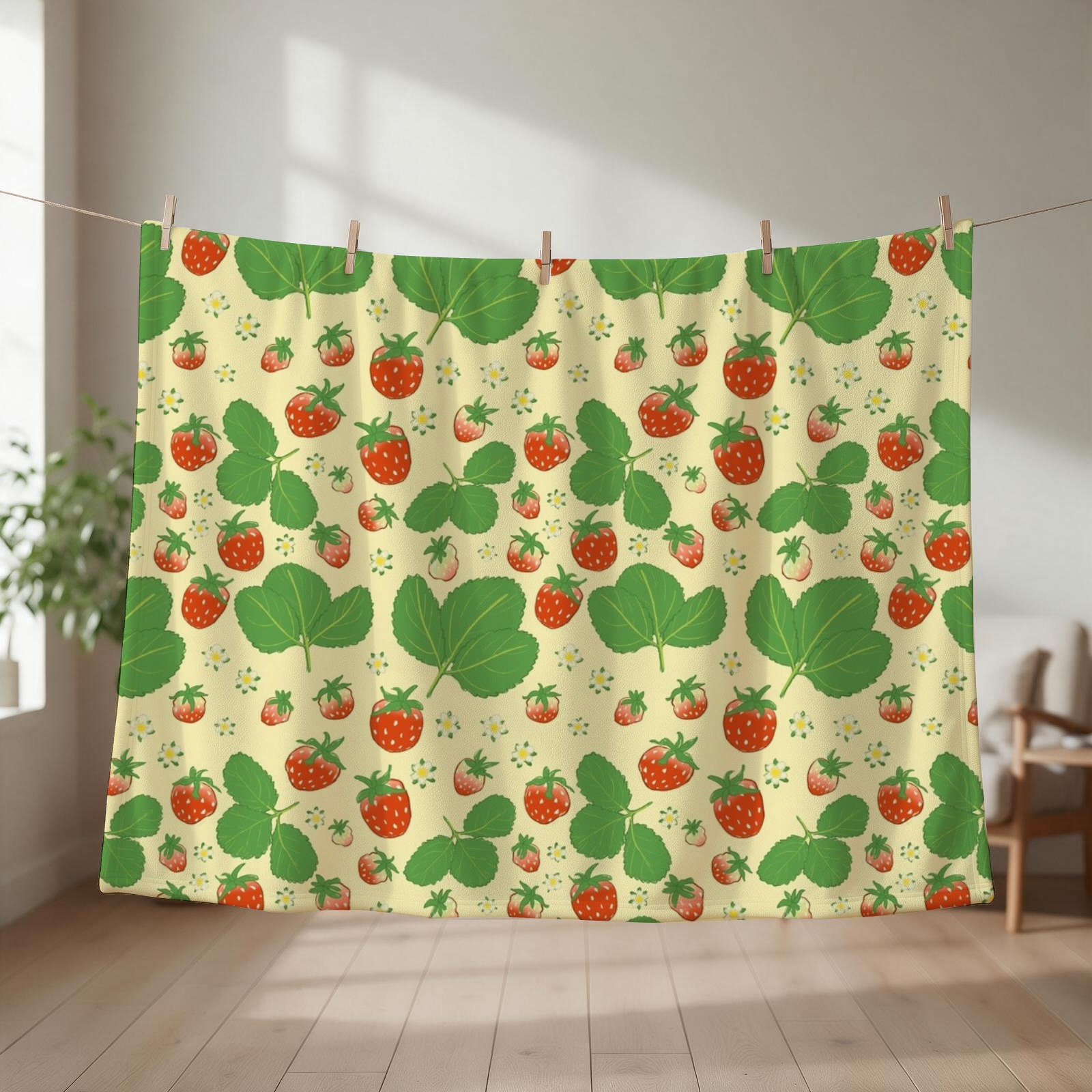 Vintage strawberry pattern Thr - Anime Cosplay Idea ulasan dan harga