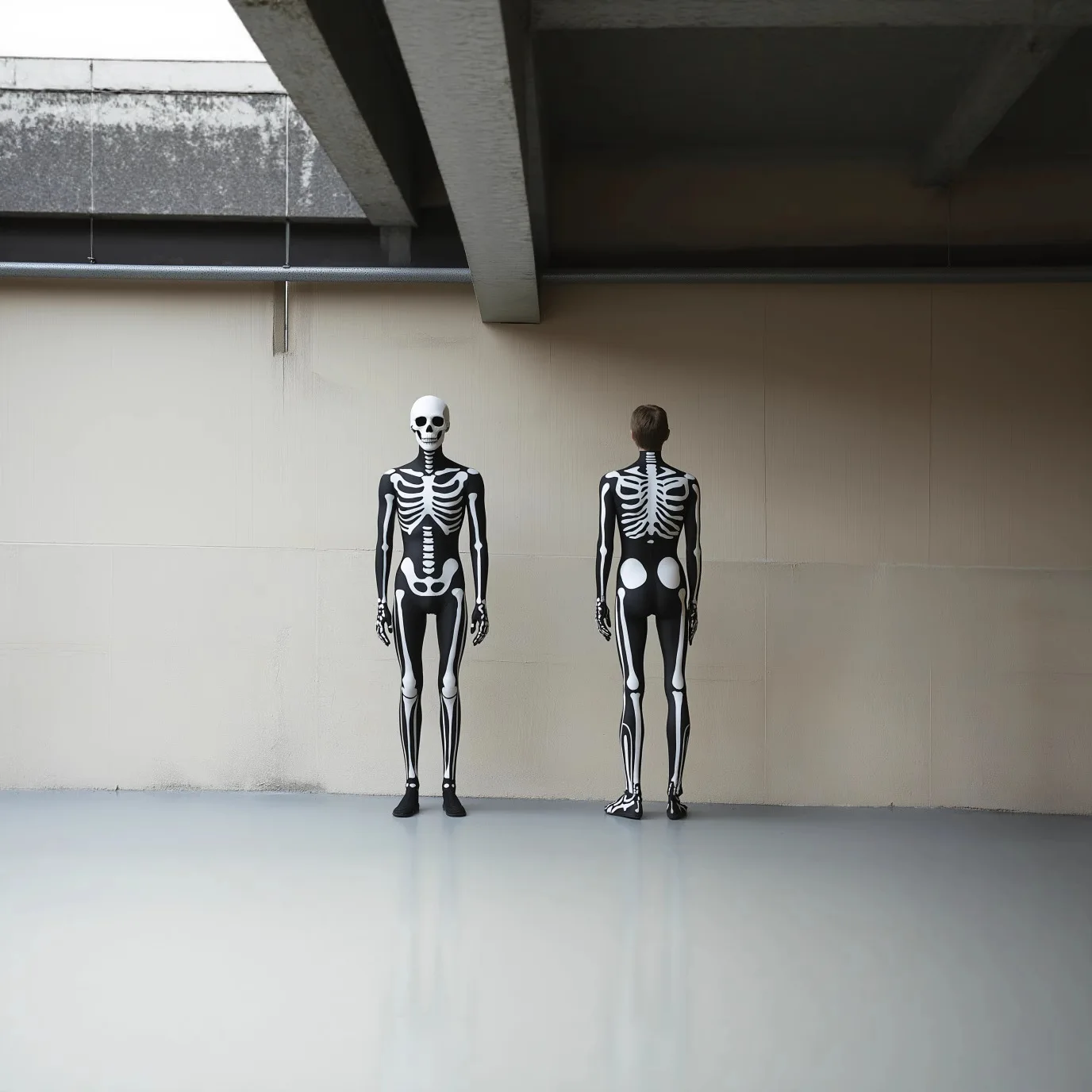 Halloween Men Women Skeleton C - Anime Cosplay Jumpsuit ulasan dan harga