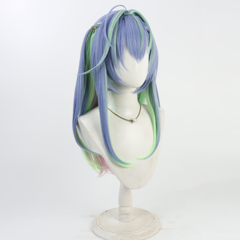 Suzumi Nemo Cosplay Wig Vtuber - Anime Cosplay Blue Hair ulasan dan harga