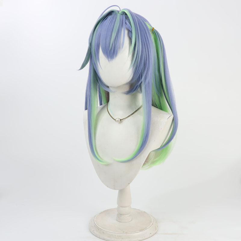Suzumi Nemo Cosplay Wig Vtuber - Anime Cosplay Blue Hair ulasan dan harga