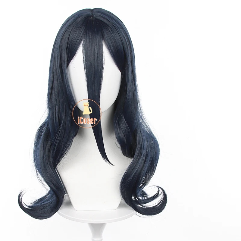3,v;5'h\8/Kyotaro Sugishita Co - Anime Cosplay Blue Hair ulasan dan harga