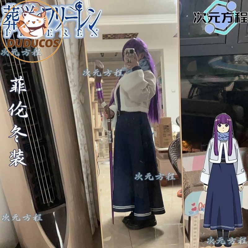 IN STOCK Fern Cosplay Costume  - Anime Cosplay Jumpsuit ulasan dan harga