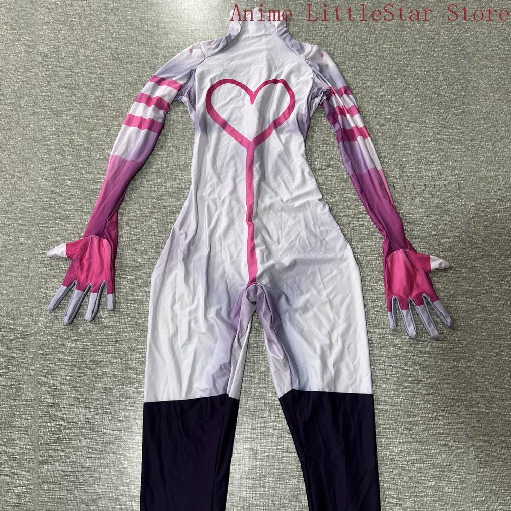 Anime Angel Dust Game Cosplay  - Anime Cosplay Jumpsuit ulasan dan harga
