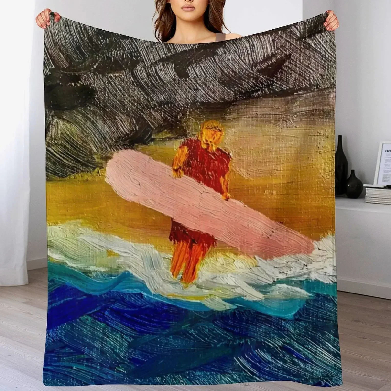 The Surfer! Throw Blanket cosp - Anime Cosplay Idea ulasan dan harga