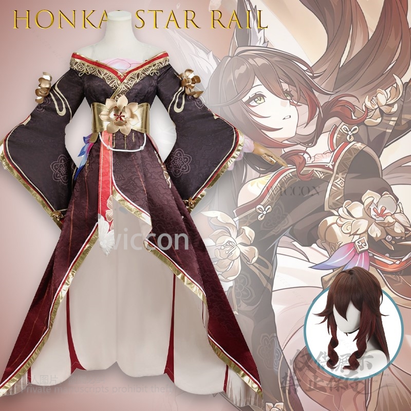 Game Honkai Star Rail Tingyun  - Anime Cosplay Jumpsuit ulasan dan harga