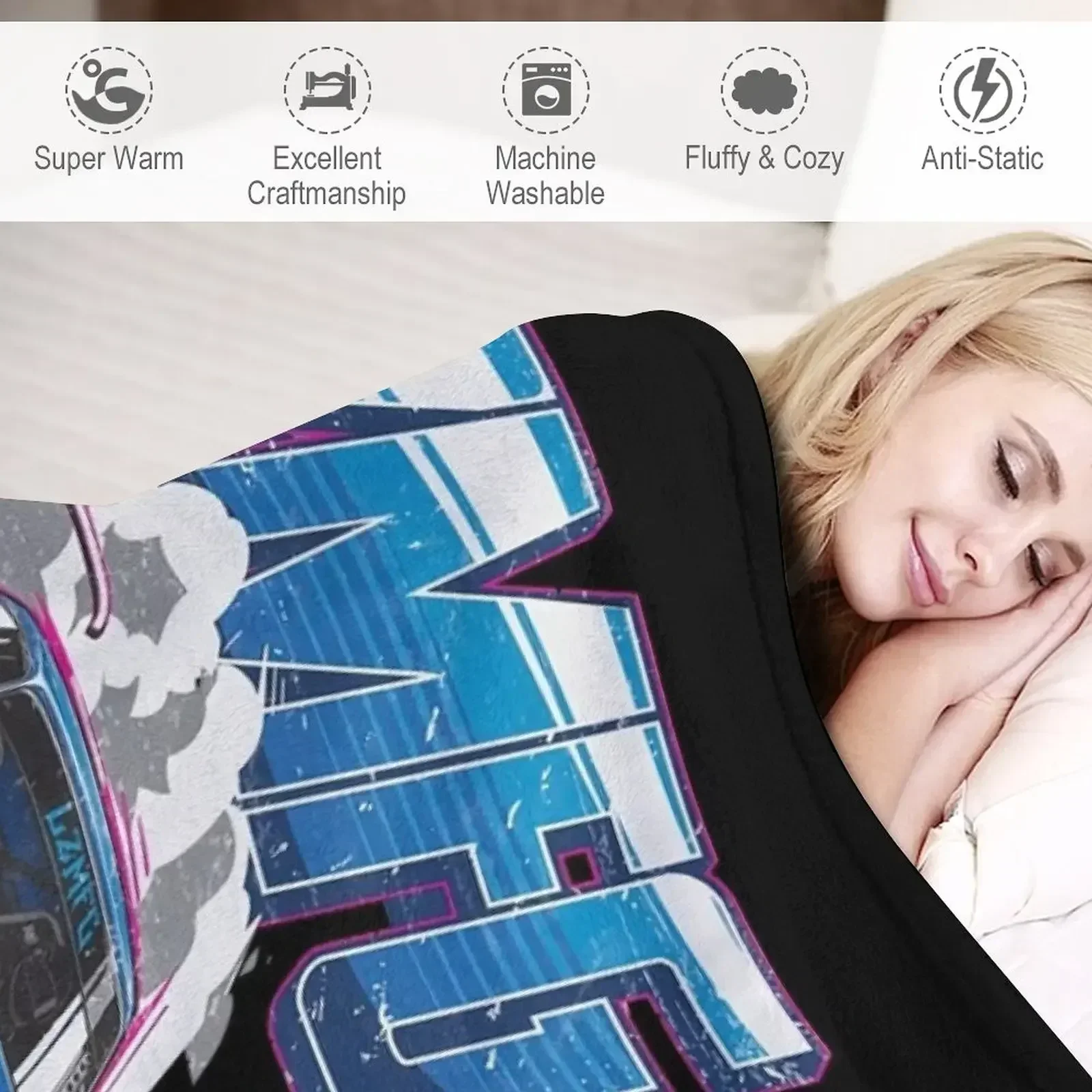 Adam Lz Merch E36 Throw Blanke - Anime Cosplay Idea ulasan dan harga